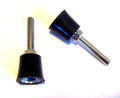 2 ROLL & LOCK 1" TYPE R HOLDER MANDRELS DISCS ROLL TWIST ON SANDING DISCOpens in