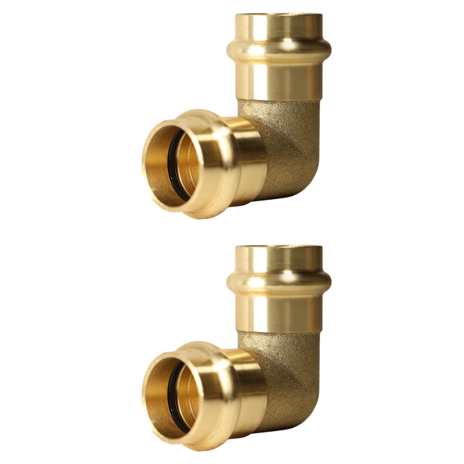 XFITTING 3/4" Press Elbow 2 Pack Lead Free Brass