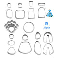 Clay Earring Cutters Polymer Clay Tool Diy Ceramic Craft Cutting Mold