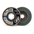 5 Pack 4.5" x 7/8" Black Hawk 120 Grit Zirconia Flap Disc Grinding Wheels T27