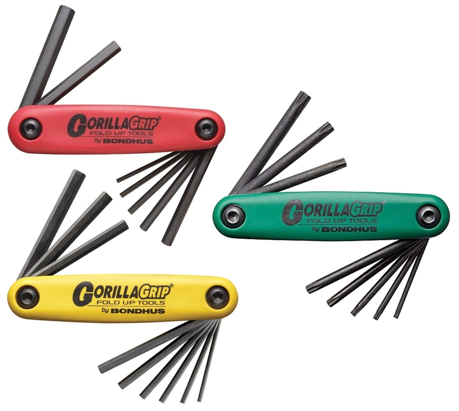 Bondhus Fold Up Wrench Set Metric & SAE