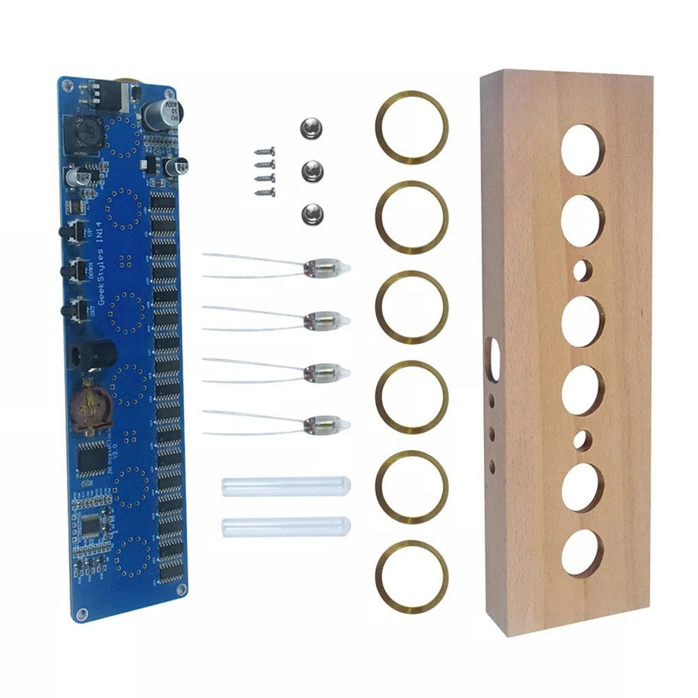 Alarm Clock For Electronics Enthusiasts Diy Kit Pcb Circuit Board