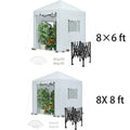 Workpro Portable 8'x 8'/8'x6' Walk-in Greenhouse | Built Supply Co