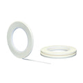 3 Pack 1/4" .25 Inch X 60yd (6mm X 55m) Thin Stikk White Painters