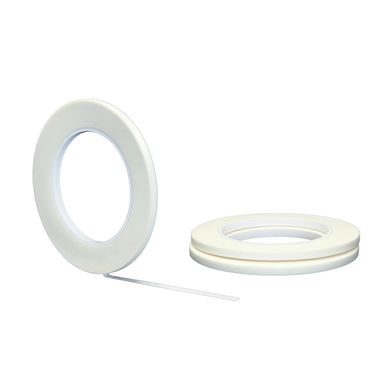 3 Pack 1/4" .25 Inch X 60yd (6mm X 55m) Thin Stikk White Painters