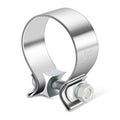 3" OD Narrow Band Exhaust Seal Clamp Muffler Pipe Sleeve Coupler