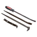 Mayhew Utility Pry Bar Set Curved, Ladyfoot, Alignment, Mini Nail