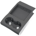 For 7x 2024 Second Row Storage Box With Non Slip Silicone Mat