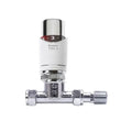 Drayton TRV4 White Integral Head and 15mm Straight