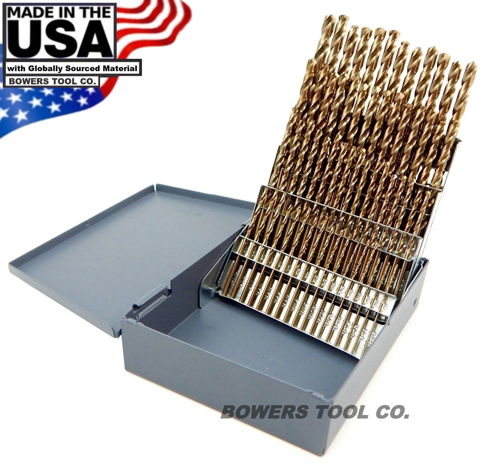 Norseman 60pc COBALT M42 Drill Bit Set #1-60