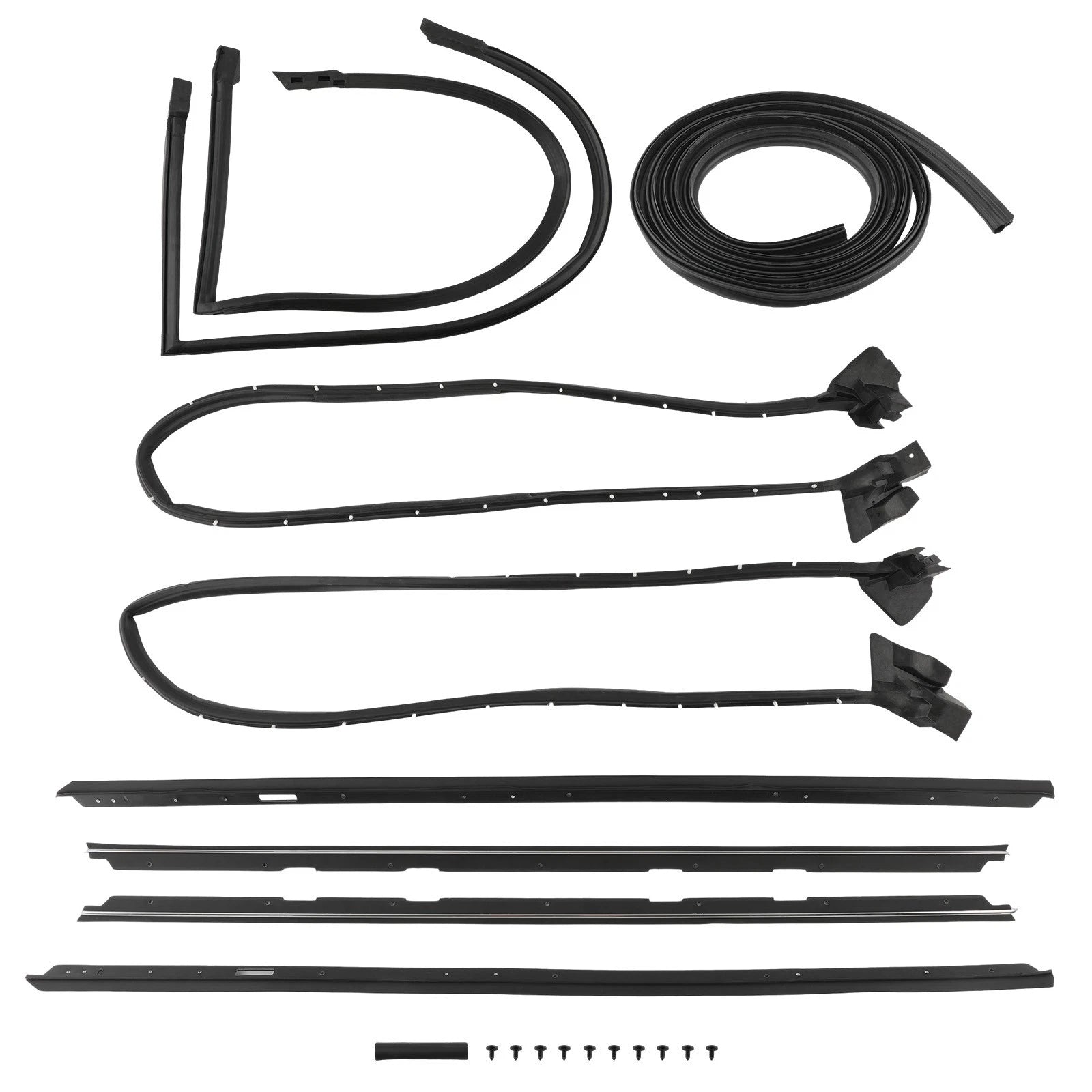 Lower Roof Inner Outer Trunk Seal Weatherstrip Set | Built Supply Co