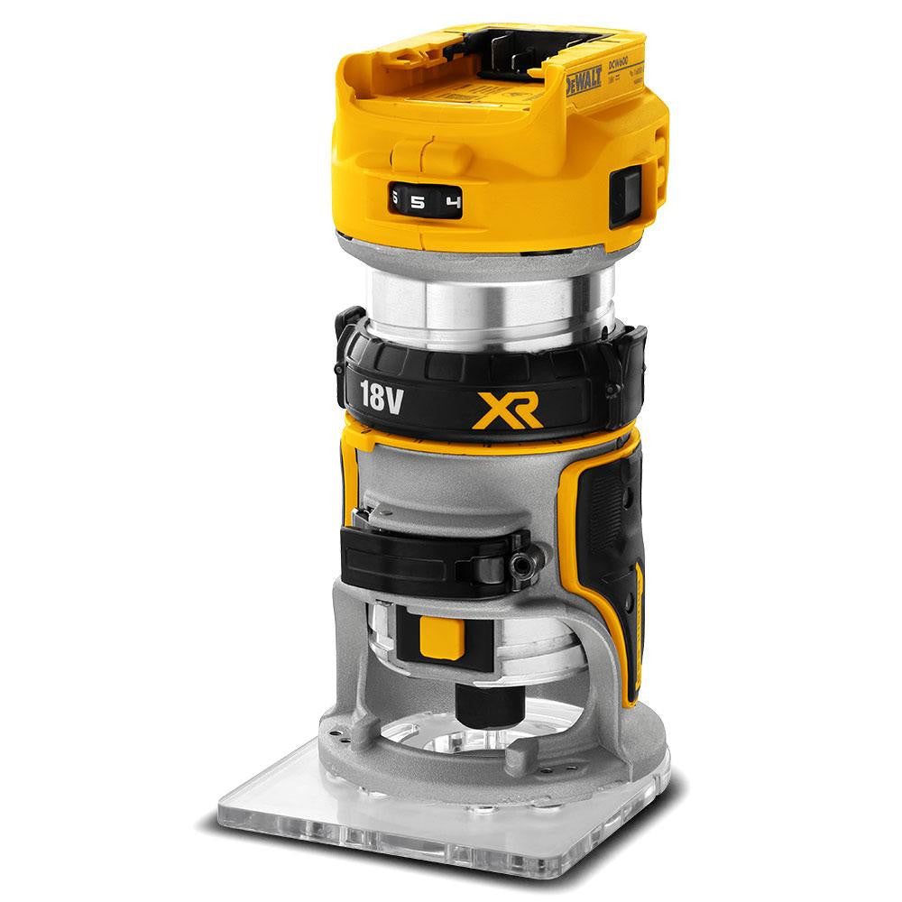 DeWalt Compact Router Laminate Trimmer 18V DCW600N-XJ