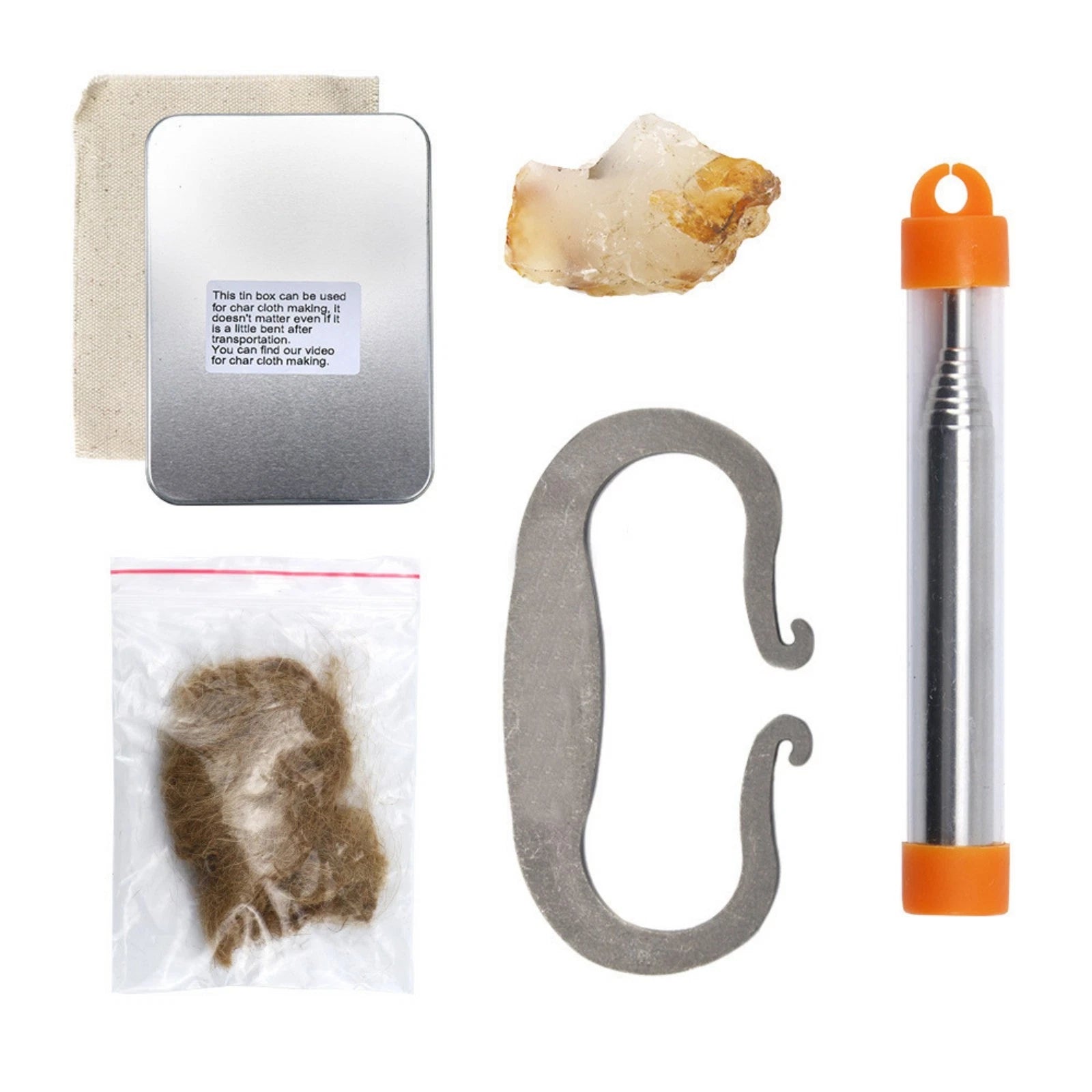 Professional Flint Fire Starter Kit With Striker 15,000 Strikes