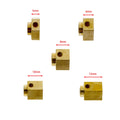 4* Brass 12mm Wheel Hex Extended Adapter For Rc Car Axial Scx10 Iii