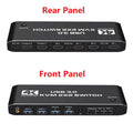 4k 60hz 2 In 2 Out Usb 3.0 Hdmi Kvm Switch 2x2 Dual | Built Supply Co