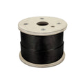 Stainless Steel Black Oxide Cable Wire Rope 3/16"x 500ft,316 , 1x19