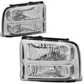 Fit 2005-2007 Ford Super Duty Chrome Housing Clear | Built Supply Co