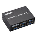 4 I/o Ports Vga Svga Monitor Sharing Switch Box 4 In 1 Out For Lcd Pc