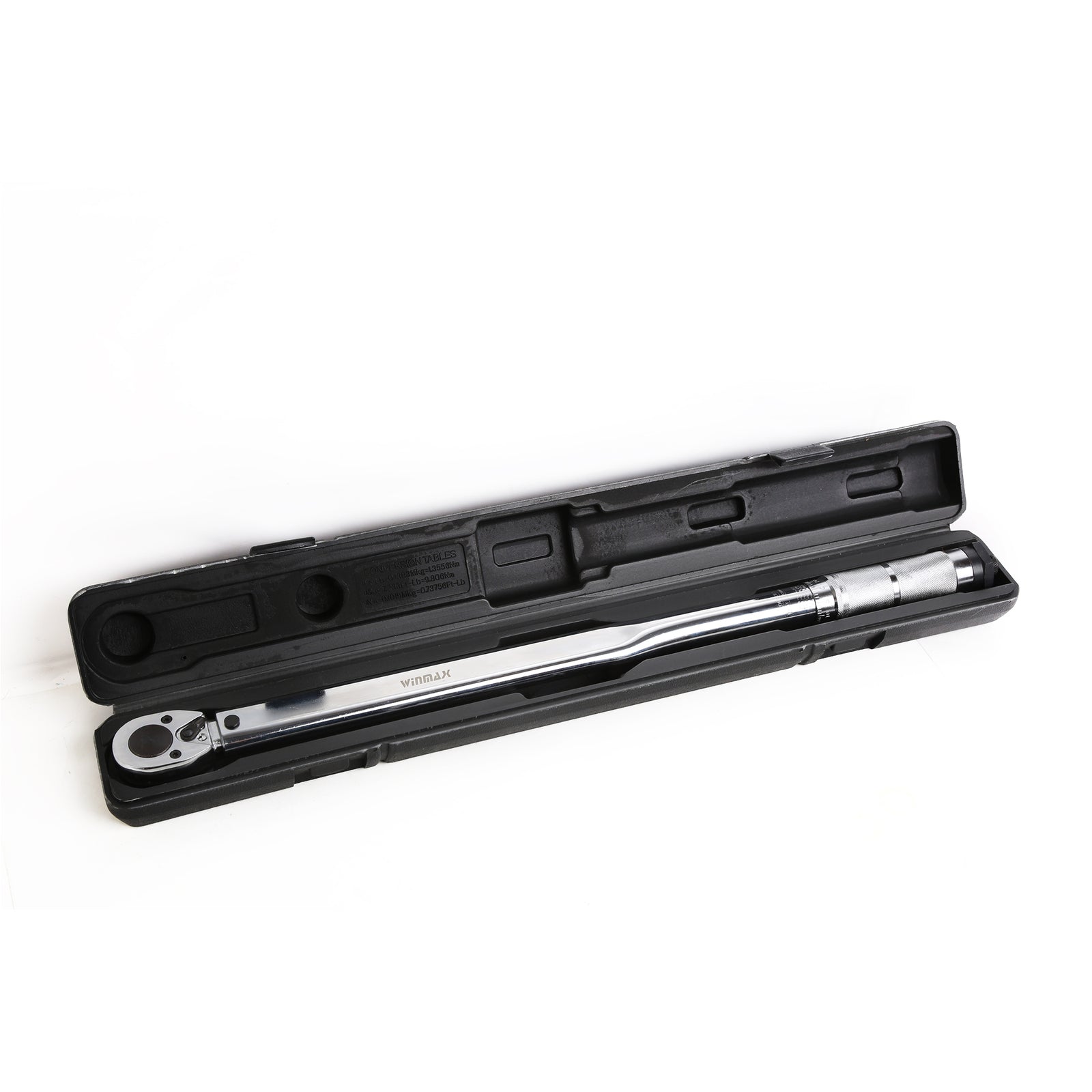 3/4" Dr Automatic Steel Long Click Torque Wrench |50-300 FT/LB Cr-V 26" L Adjust