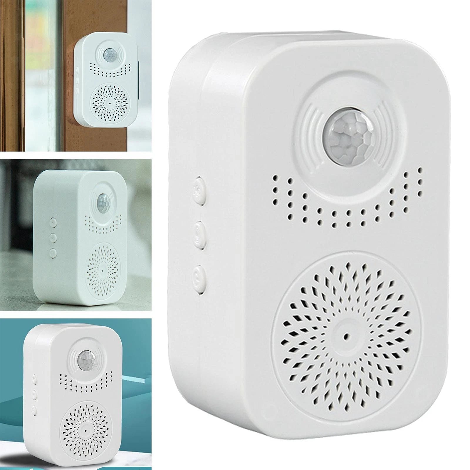 Adjustable Vol Welcome Infrared Chime Wireless Doorbell With