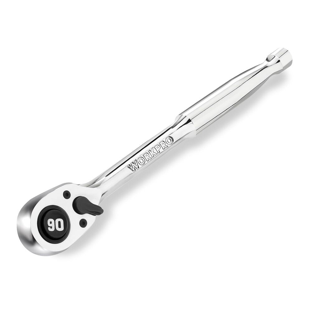 WORKPRO Low Profile 3/8-Inch Drive Ratchet CR-MO Low-profile