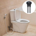 Stylish And Functional Black Plastic Toilet Flush Button For Bathrooms