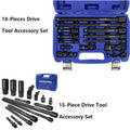 18-Piece Drive Tool Accessory Set