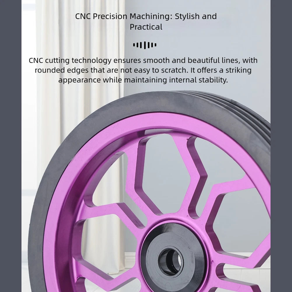 80mm Folding Bike Easy Wheel With Built-in Bearing For Brompton For