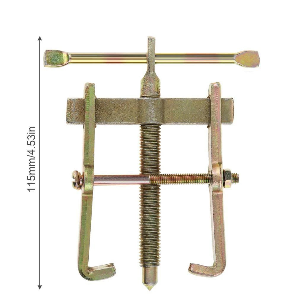 Two Jaw Gear Pulley Bearing Puller Remover Hand Tool 3" Small Leg