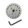 Disc Cutter Multi Shape With 19 Punches - Assorted Shapes Size