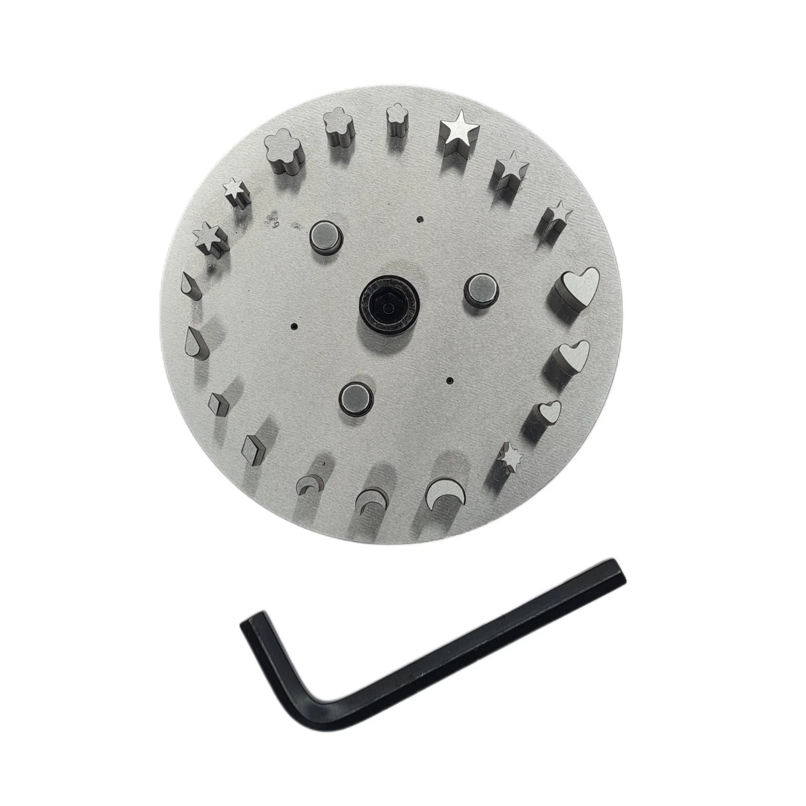 Disc Cutter Multi Shape With 19 Punches - Assorted Shapes Size