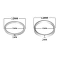 Nail Washers And Spacers For Bike Chainrings Compatible With Cranksets