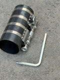 6” Piston Ring Compressor Adjustable Ratchet Piston Installer by Unbranded