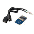 Mini Pci-e Pci Express To 5 Pin Dual Usb 2.0 Adapter Riser Expansion