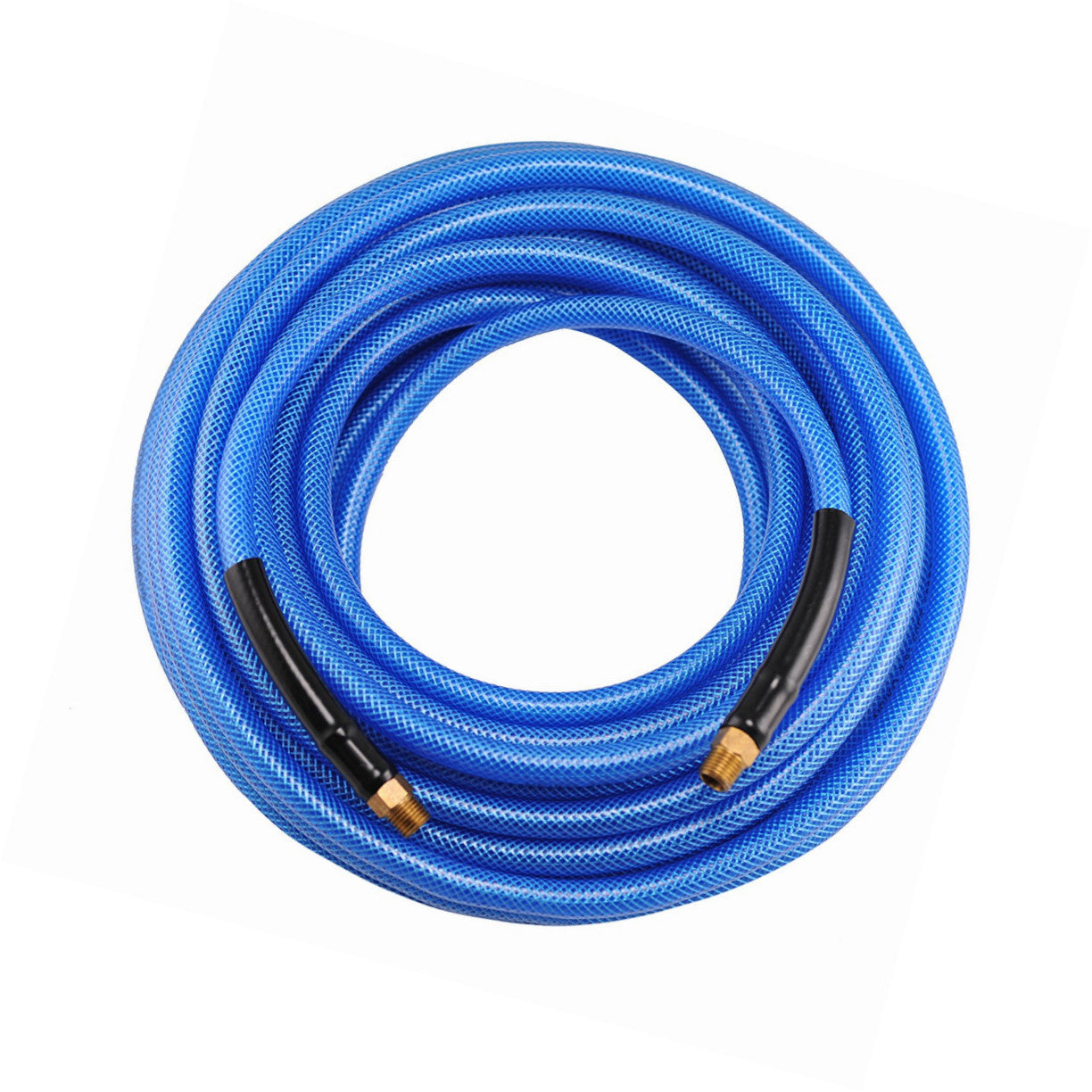 1/4" NPT x 50' Braided Iron Air Compressor Hose