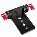 New Aluminum Alloy Tripod Mounting Plate Railblock For 15mm Rail Rod