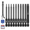 WORKPRO 10PC Security Torx Bit Set Magnetic Tips by WORKPRO