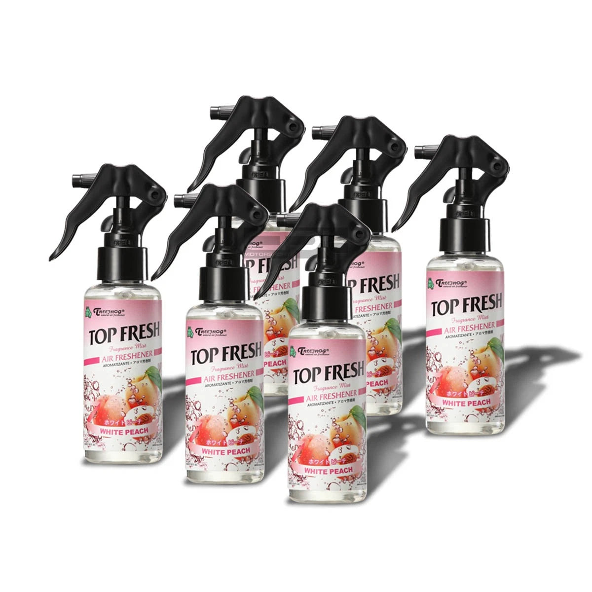 X6 Treefrog White Peach Scent Air Freshener Spray/mist 100-ml Odor