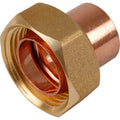 Embrass Peerless 22mm x 1" Straight Cylinder Union
