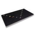 Foam 1/2 Inch Height Pad 72 Ring Inserts Tray Jewelry Display - Black