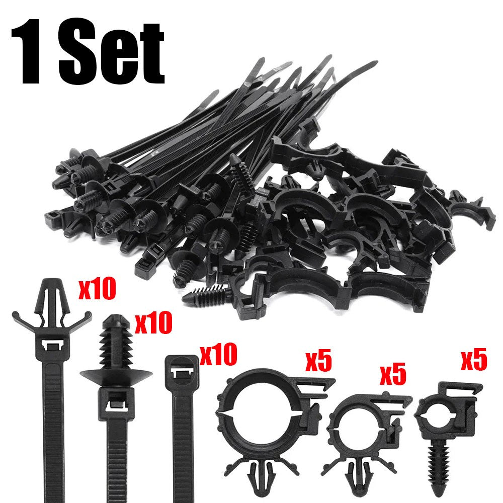 Self-Locking Cable Ties Universal Fixed Straps 100pcs by Unbranded