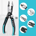 Duratech 5-in-1 Wire Stripper Tool Needle Nose Plier