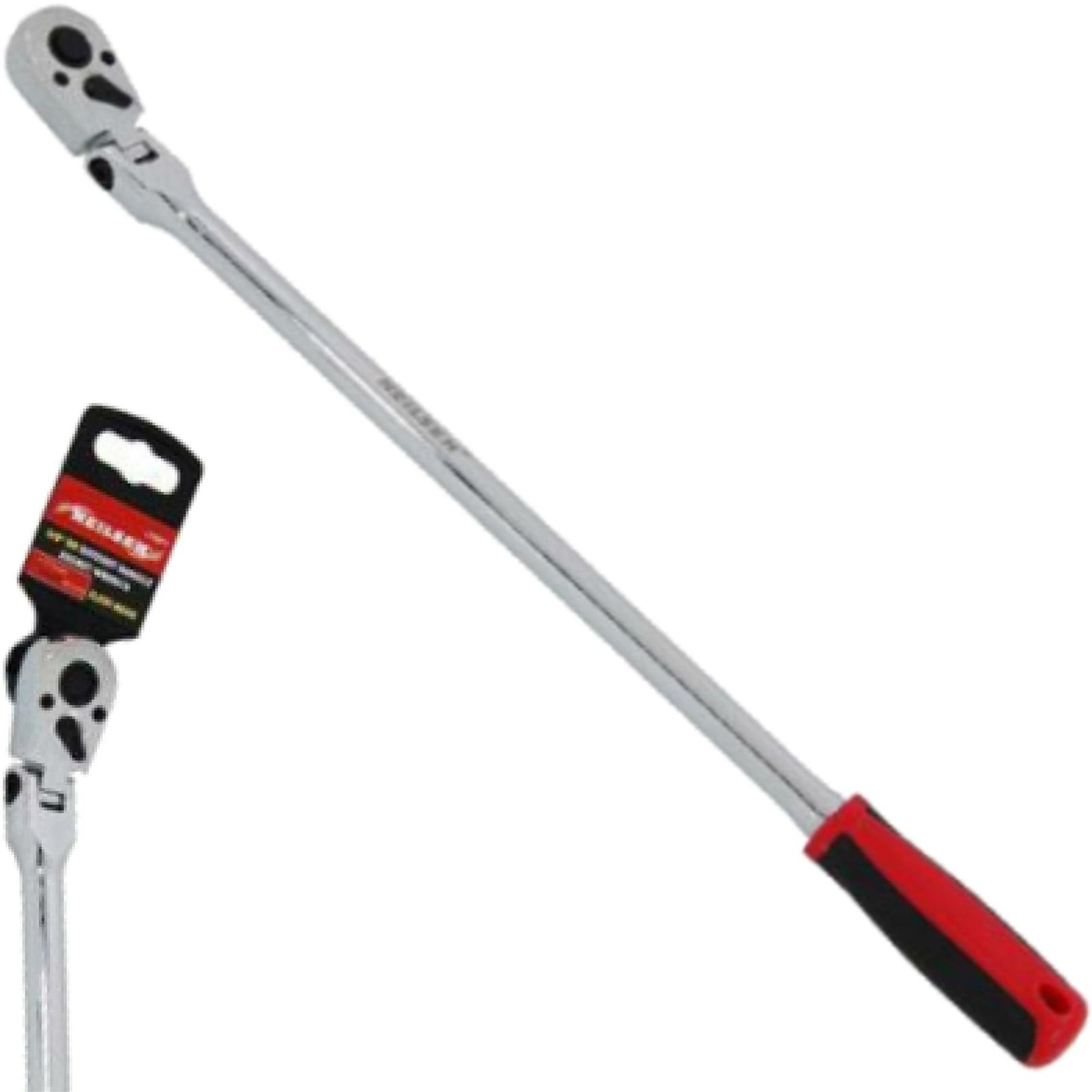 Neilsen Extra Long Reach Flexi Head Socket Ratchet