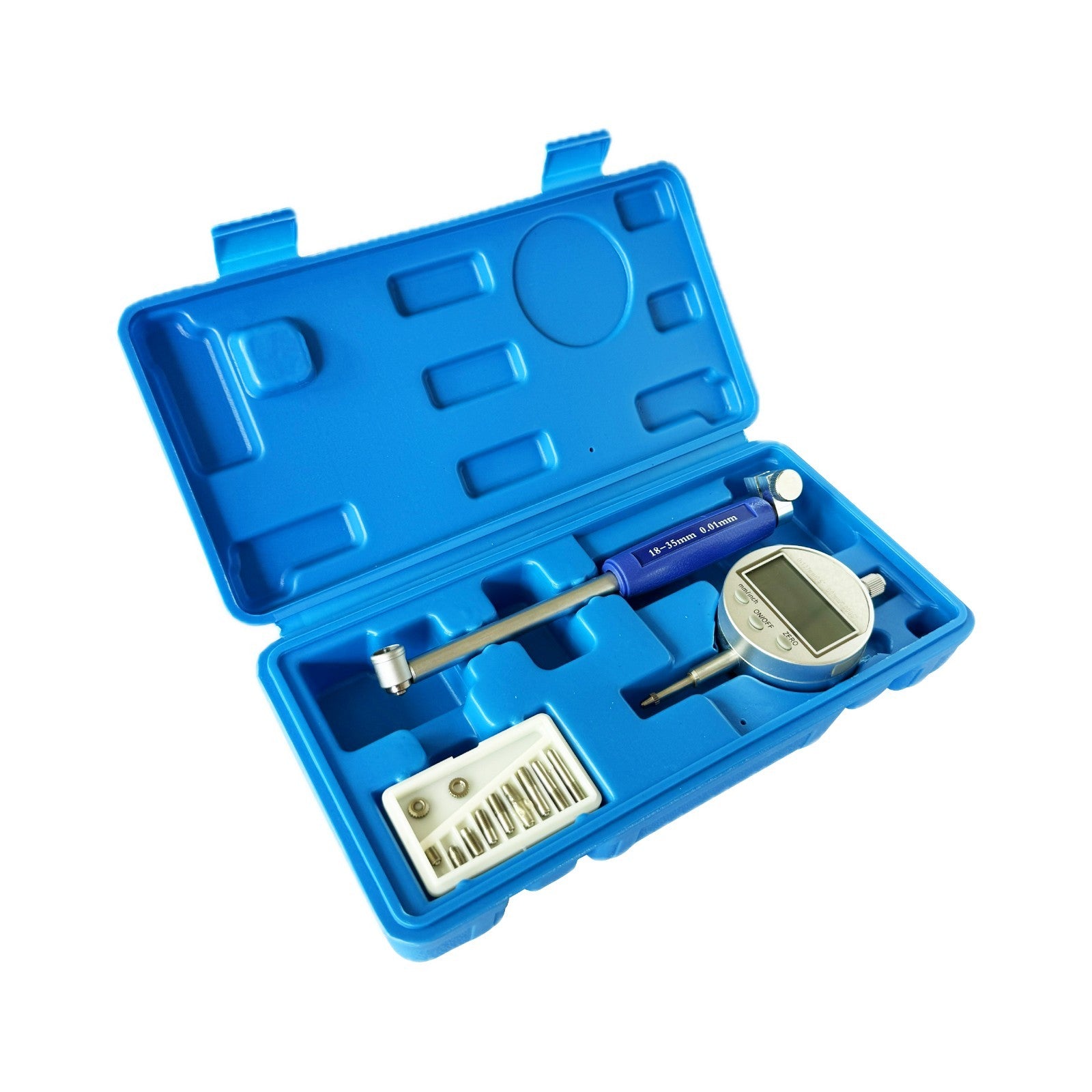18-35mm Depth Bore Gage 0-12.7mm/0.50 ,0.01mm /0.0005 Digital Dial