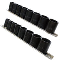 9pc 3/8" & 9pc 1/2" Drive Shallow Impact Socket Set by Unbranded
