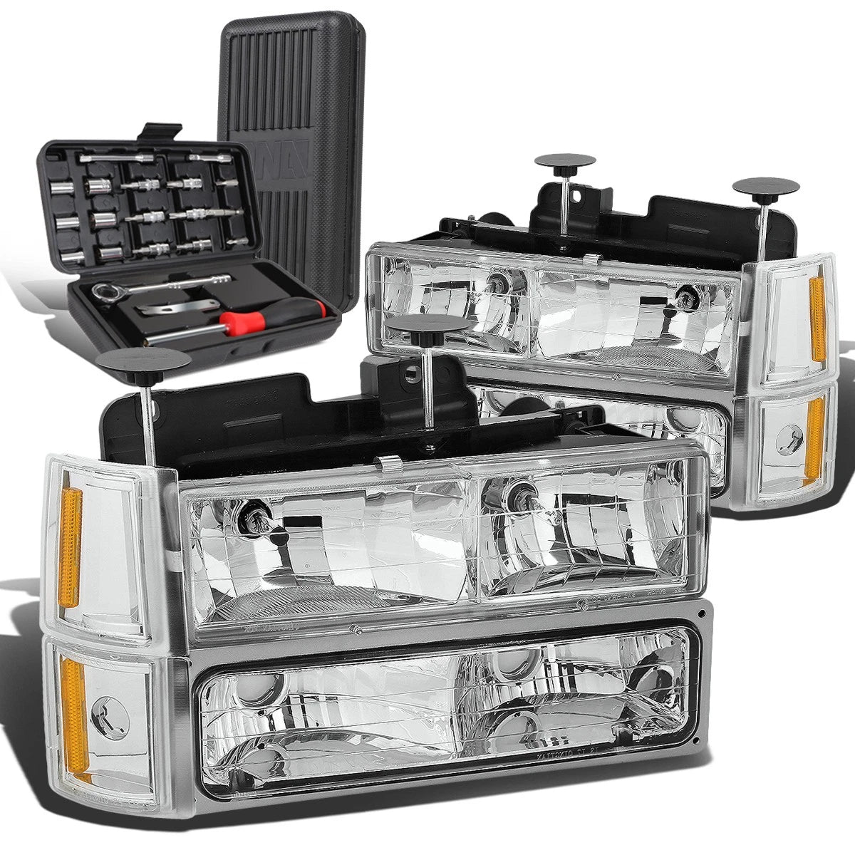 For 1994-2000 Gmc Gmt400 C10 C/k Pickup Chrome | Built Supply Co