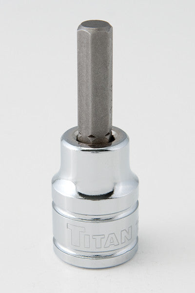Titan 3/8-Inch Drive Hex Bit Socket by Titan