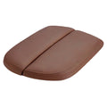 Brown Leather Center Console Lid Armrest Cover Skin For Acura Mdx