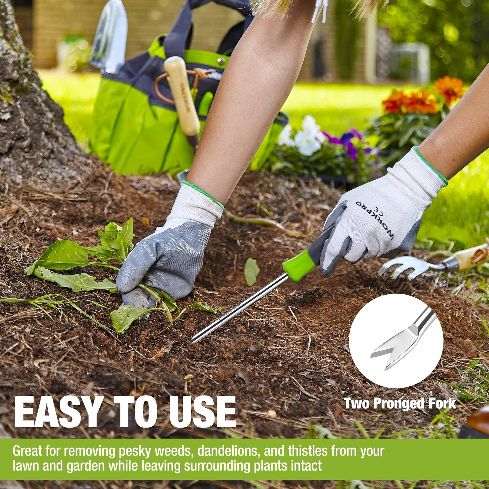 WORKPRO 11.5" Dandelion Weeder Puller by WORKPRO