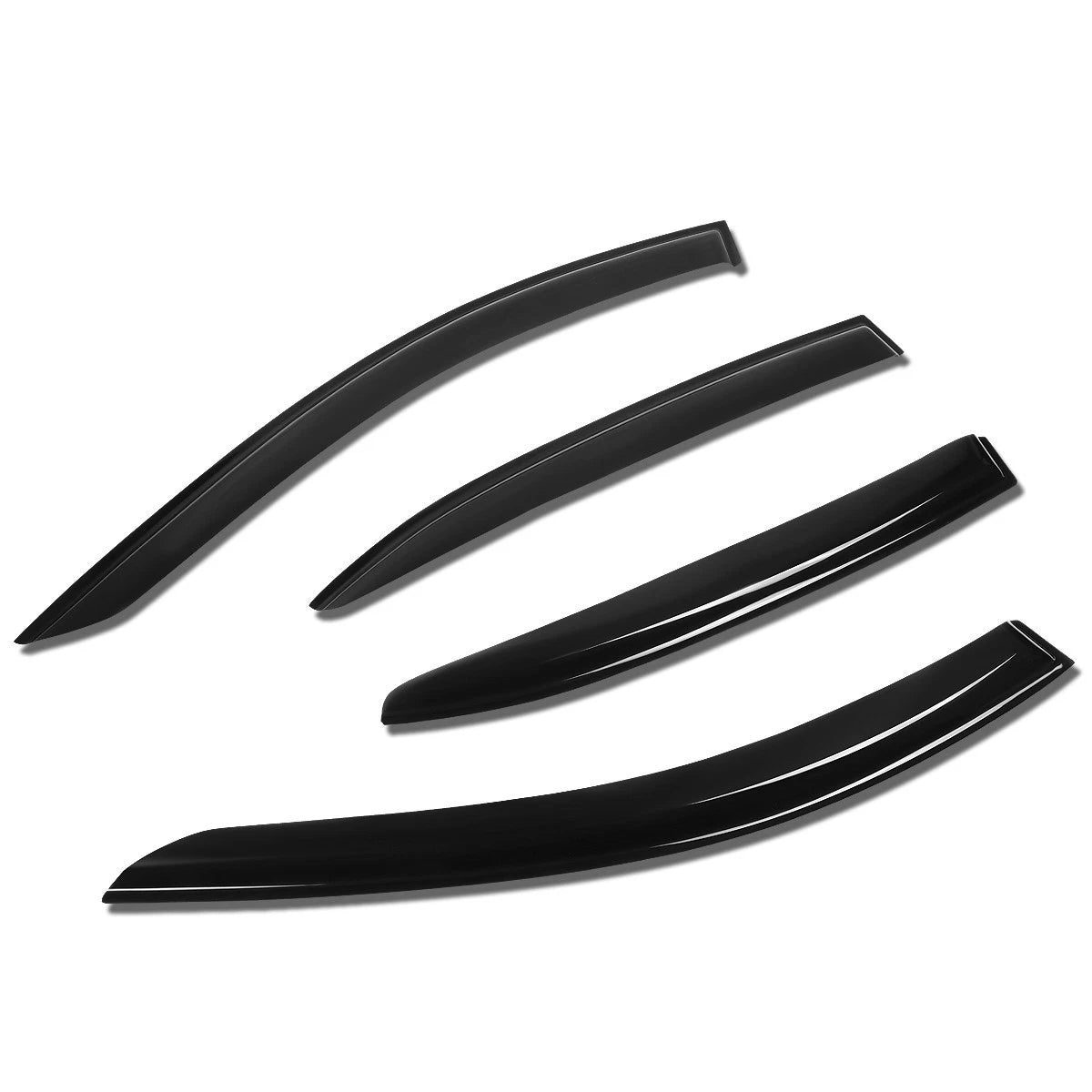Fit 14-18 Mazda 3 Hatchback Window Visors Wind | Built Supply Co